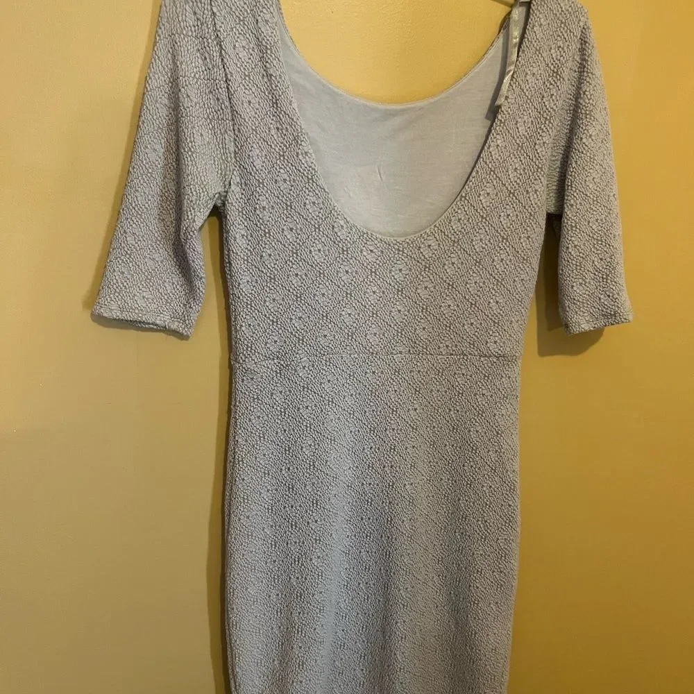 NEW‎ Free People Lady Pucker Bodycon Backless Dress